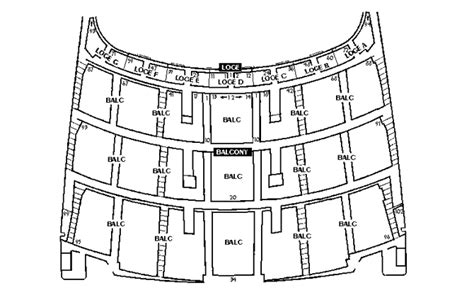 Shrine Auditorium Seating | Elcho Table