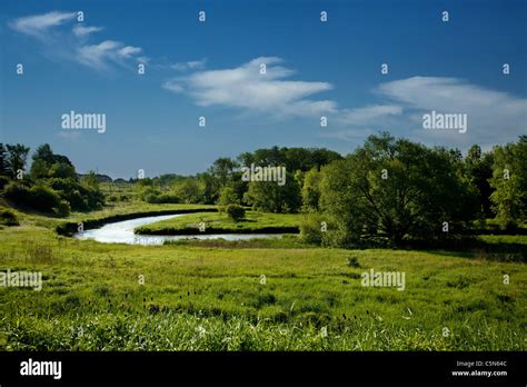 Landscape image of a creek Stock Photo - Alamy