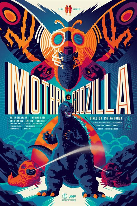 Mothra Vs. Godzilla Poster – Mondo