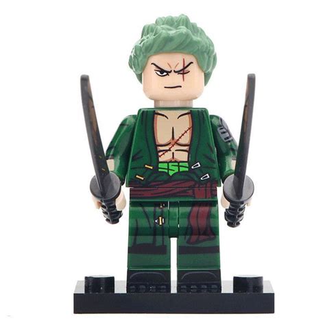 Roronoa Zoro - One Piece Anime Cartoons Lego Minifigure Gift Toy For ...