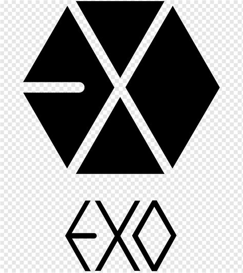 Knurren exo logo k-pop xoxo, design, Winkel, Bereich, Kunst png | PNGWing