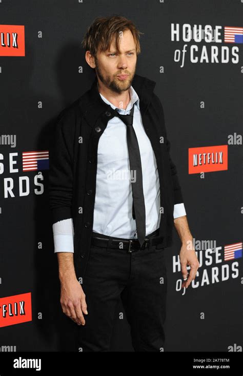 LOS ANGELES, CA - FEBRUARY 13, 2014: Jimmi Simpson at the season two premiere of his Netflix ...