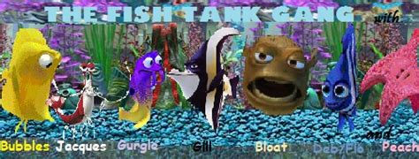 Fish Tank Gang by SpellWovenNight on DeviantArt