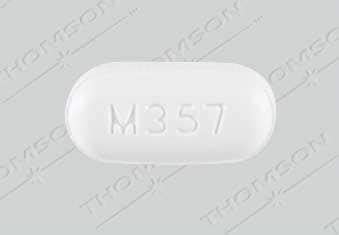 Pill Finder: M357 White Elliptical / Oval - Medicine.com