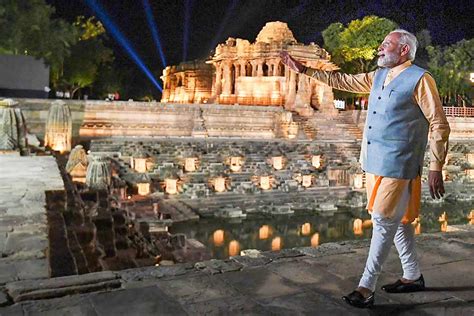 Narendra Modi | PM Narendra Modi declared Gujarat's Modhera village as ...