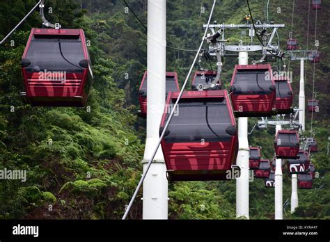 Genting Highlands, Malaysia - November 2, 2017: Awana Skyway Cable Car Genting Highlands Stock ...