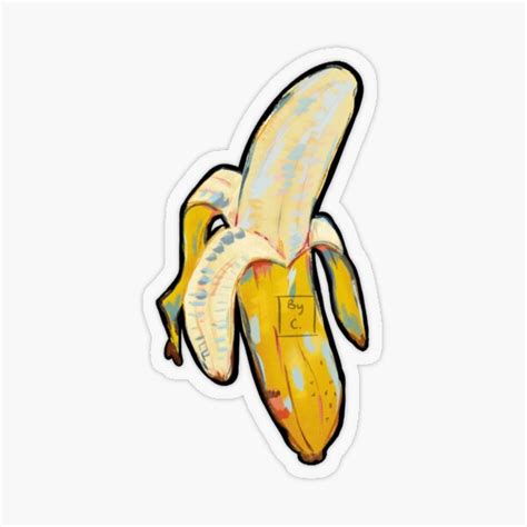 "The Banana" Sticker by by-caro | Redbubble