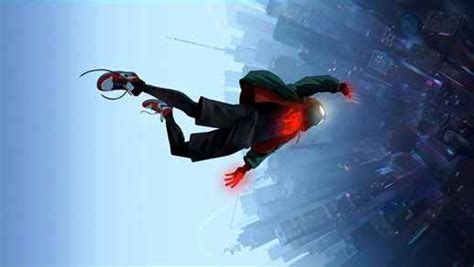 Morales Falling | Glitching | Spider-man | Into The Spider-verse ...