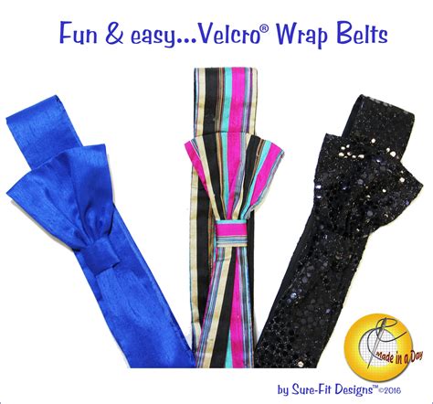 Wrap Belt with Velcro® Closure – Sure-Fit Designs