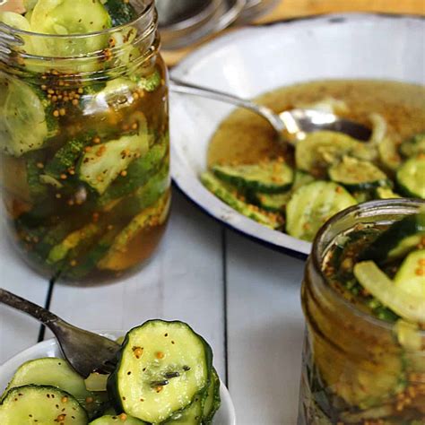 Crispy Sweet Bread and Butter Pickles | One Hot Oven