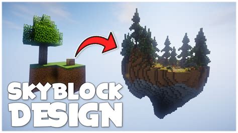 SkyBlock Island Design | Schematic Download (Episode 4) - YouTube