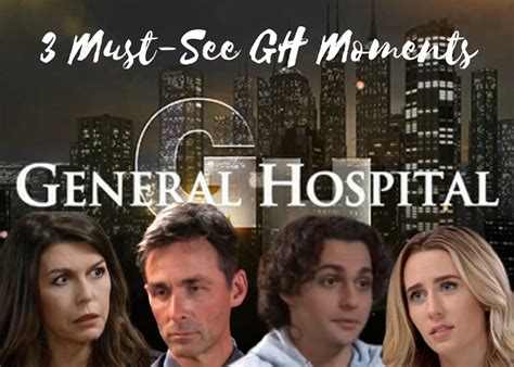 General Hospital Spoilers: 3 Must-See GH Moments – Week Of November 20 ...