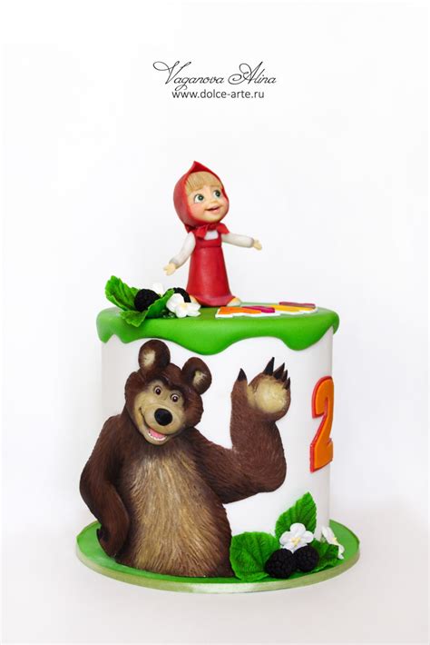 Masha And The Bear Cake - CakeCentral.com