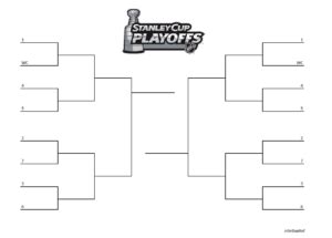 Nhl Printable Playoff Bracket 2023