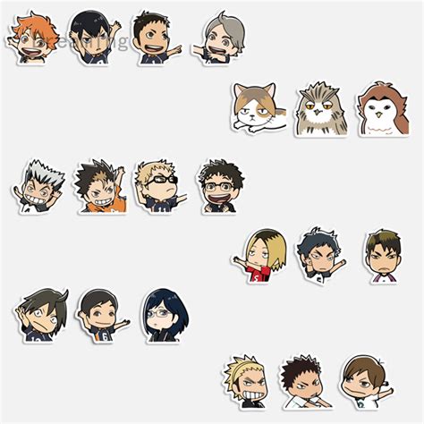 Haikyuu Printable Stickers - Design available in different products ...