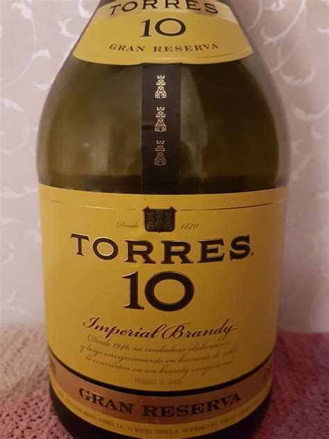 Torres 10 Gran Reserva (38%) – Baltic Alcohols