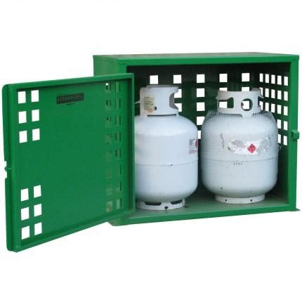 2 x 9 Kg Heavy Duty LPG Cylinder Storage - Hazmat Cabinets