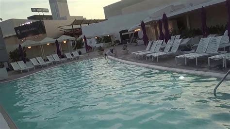 The Loews Hollywood Hotel pool 2016 - YouTube