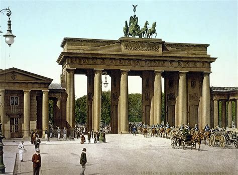 Brandenburg Gate, C1895 Painting by Granger - Fine Art America