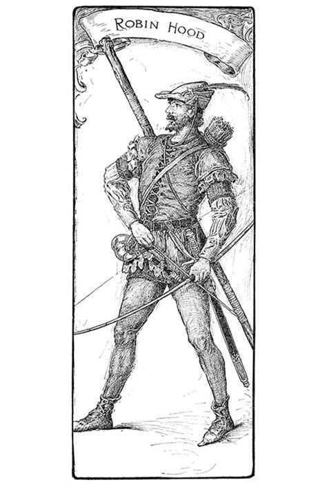 Robin Hood | Old Book Illustrations