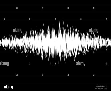 Sound waves Black and White Stock Photos & Images - Alamy