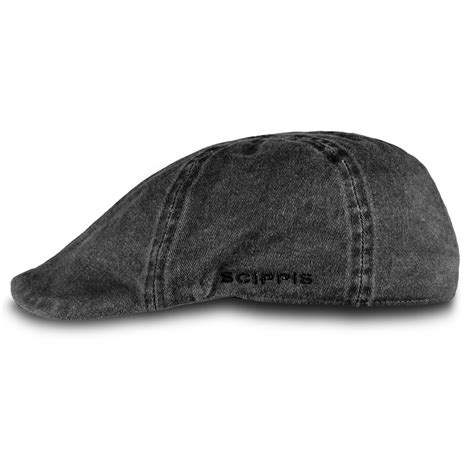 Casquette Bec de Canard Chilla Noir - Traclet SCIPPIS Reference : 14857 | Chapellerie Traclet