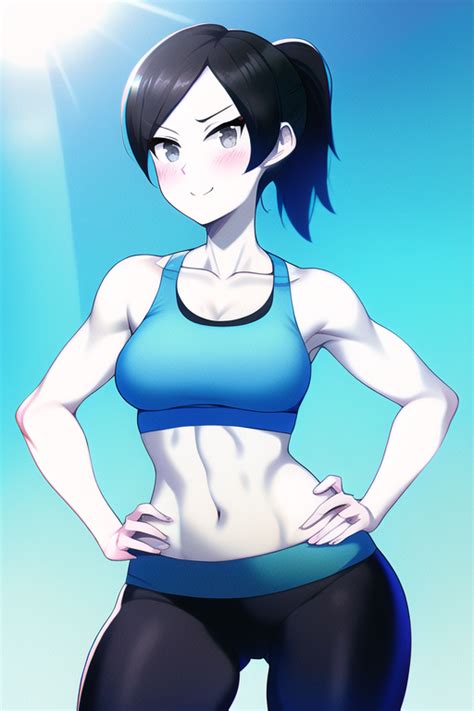 Wii Fit Trainer by FiFun83 on DeviantArt