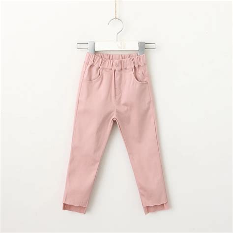 Wholesale Spring Autumn Solid Casual Pants Children Pockets Trousers ...