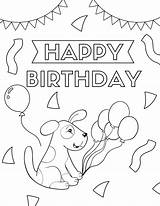 30 Free Printable Happy Birthday Coloring Pages For Kids  Prudent sketch template