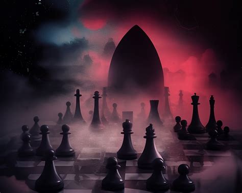 Download and watch unique author's Horizontal 1280x1024 Chess Board in Black and Red Wallpaper ...