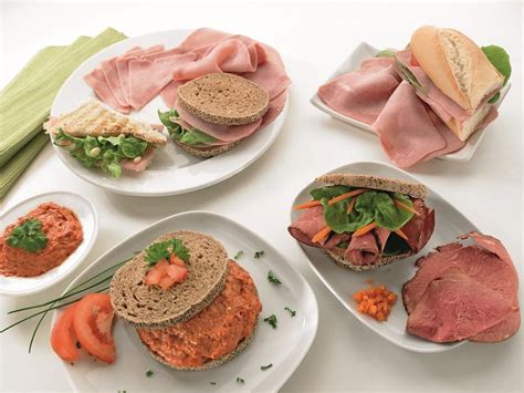 Meat fillings for sandwiches