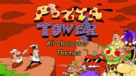 Pizza Tower - All Character Themes [OUTDATED] - YouTube