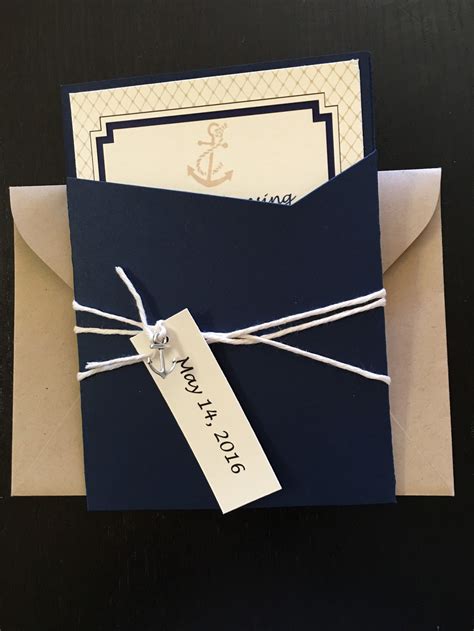 Nautical Wedding Invitation