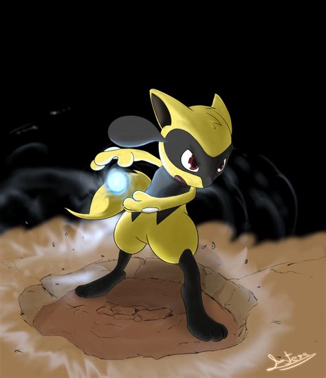 Shiny Lucario Aura Sphere Wallpaper