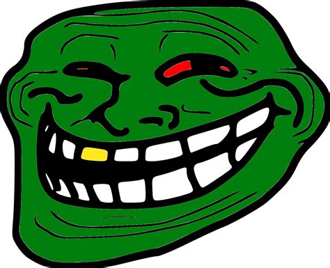 Download Transparent Troll Face Png No Background - Troll Face Problem ...