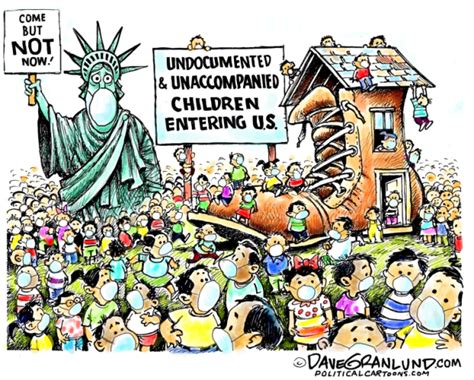 Cartoons: Immigration policy in focus as border crossings rise - The ...