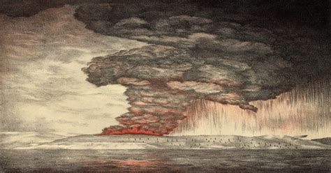 TIL the 1883 eruption of Krakatoa (one of the deadliest and most ...