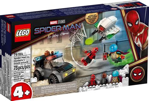 This lego spiderman set has characters from the movie far from home ...