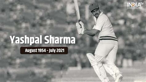 Sports fraternity in mourning after Yashpal Sharma's death | Cricket ...