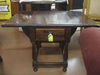 SOLD: Ethan Allen drop leaf end table | The Living Room | Flickr