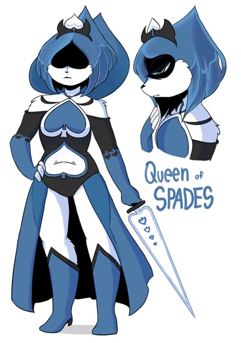 deltarune - Queen of Spades ... I guess by KatelynnTheG on DeviantArt