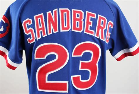 1984 Chicago Cubs - Ryne Sandberg Game-Worn Jersey | Memorabilia Expert