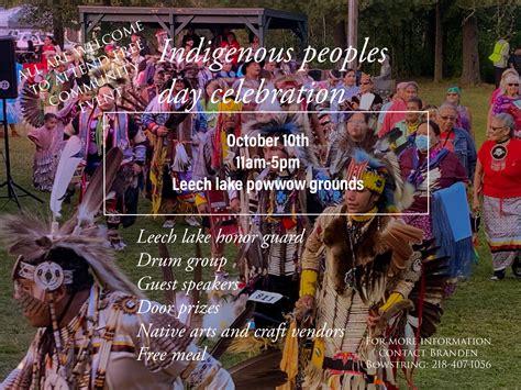 Indigenous People's Day Celebration - Leech Lake News