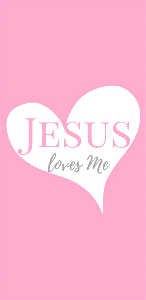 Download Jesus Loves Me Jesus Phone Wallpaper | Wallpapers.com