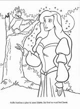 Swan Princess Coloring Pages Colouring  sketch template