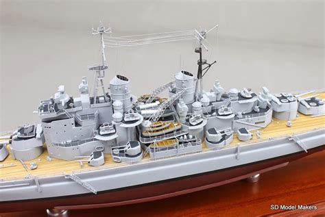 SD Model Makers: The world’s last battleship - HMS Vanguard model