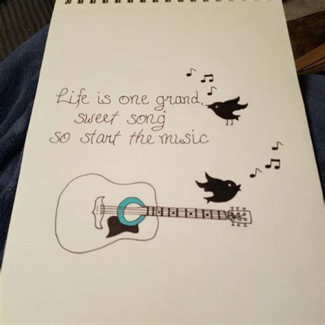 Start the music. | Fife, Songs, Character