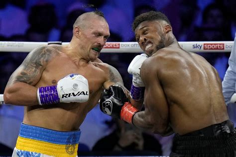 Boxing: Usyk beats Joshua, calls for heavyweight unification bout ...