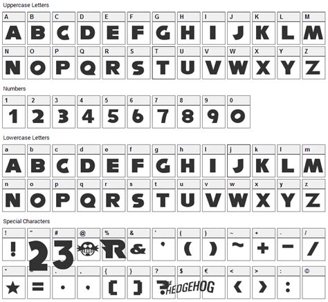 Sega Sonic Font Download - Fonts4Free