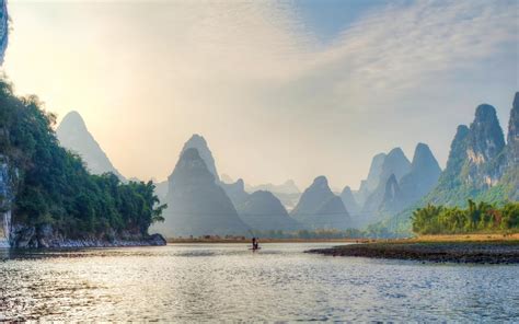 Lijiang River Guilin China-Nature Landscape Wallpapers-2560x1600 Download | 10wallpaper.com